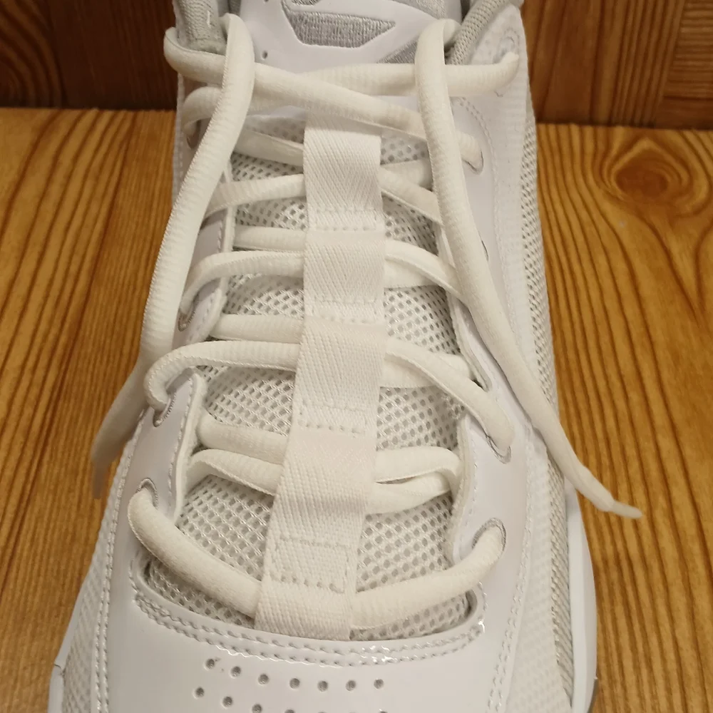 Nike Air Jordan Zoom White and Gray Athletic Sneakers - Picture 11 of 14